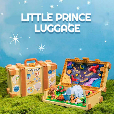 The Little Prince Suitcase Building Set Fantasy Model Kit Blocks Toy