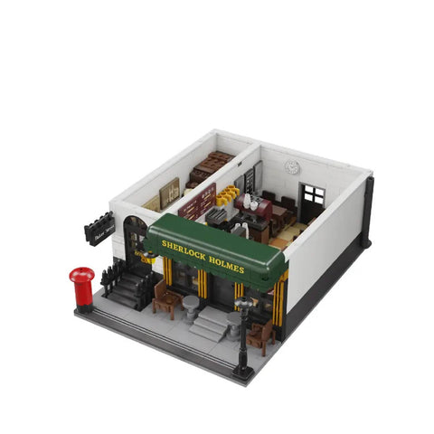 Sherlock Holmes 221B Baker Street Apartment Building Set