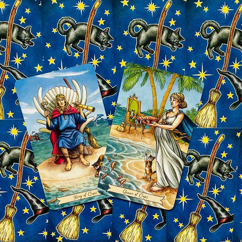 Everyday Witch Tarot Mini Cards Deck Llewellyn Deborah Blake Elisabeth Alba