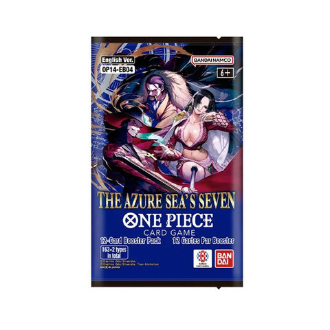 One Piece TCG OP-14 The Azure Sea’s Seven Booster Display ENG