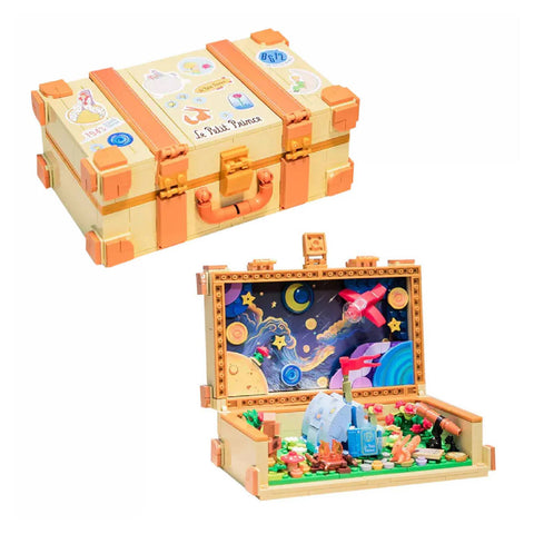 The Little Prince Suitcase Building Set Fantasy Model Kit Blocks Toy