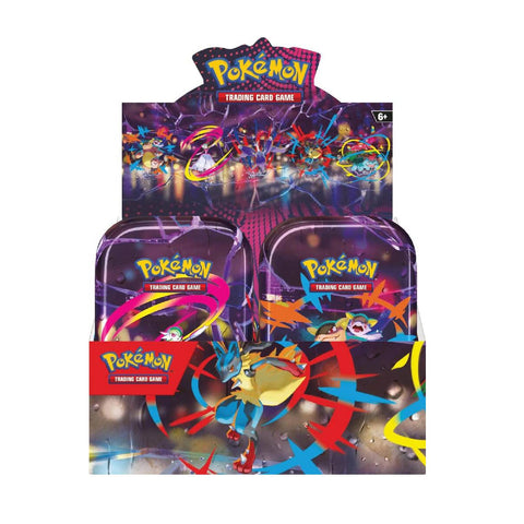 Pokémon TCG: ME01 Mega Heroes Mini Tin Display (10)