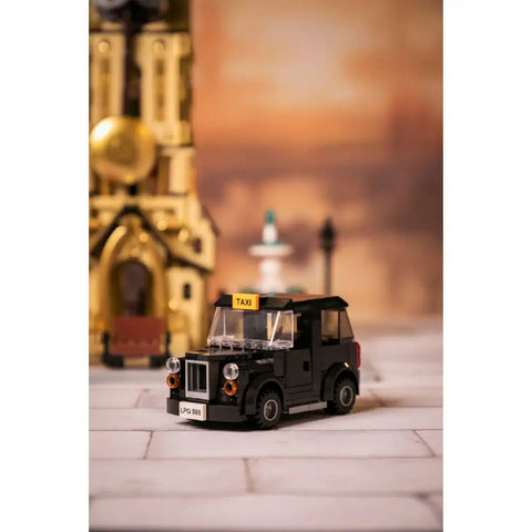 Steampunk Clock Tower Park Building Set Model Kit Blocks Toy Vintage Style