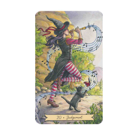 Everyday Witch Tarot Mini Cards Deck Llewellyn Deborah Blake Elisabeth Alba