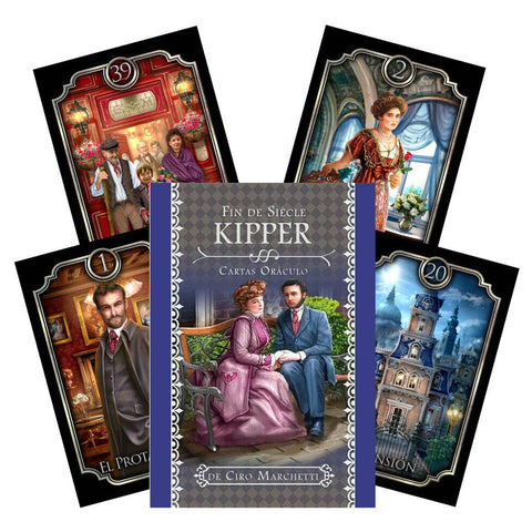 Fin De Siècle Kipper Oracle Cards Deck Ciro Marchetti Spanish Edition Agm