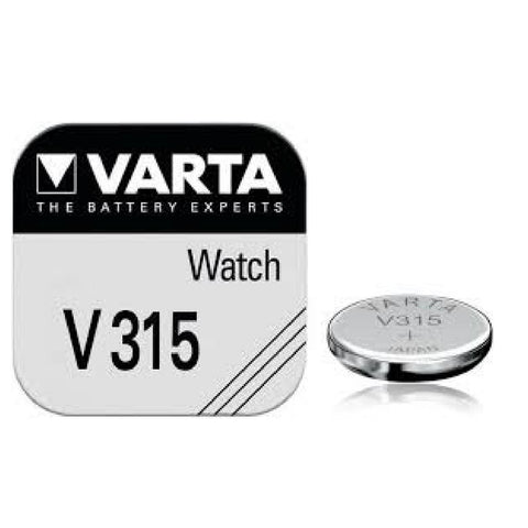 Varta V315 Silver Oxide Coin Battery 1.55V – Single Pack