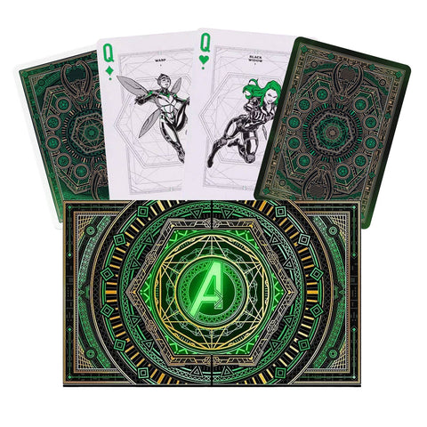 Avengers Loki Playing Cards 2 Decks Pvc & Paper Led Lights Difatta