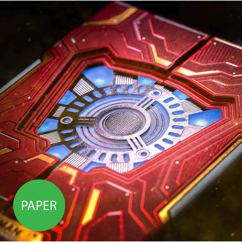 Iron Man Civil War Mk 46 Playing Cards Paper Marvel LED Lights Difatta