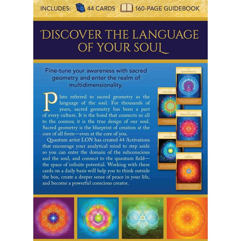 Sacred Geometry Activations Oracle Cards Deck Esoteric Lon Art Beyond Words