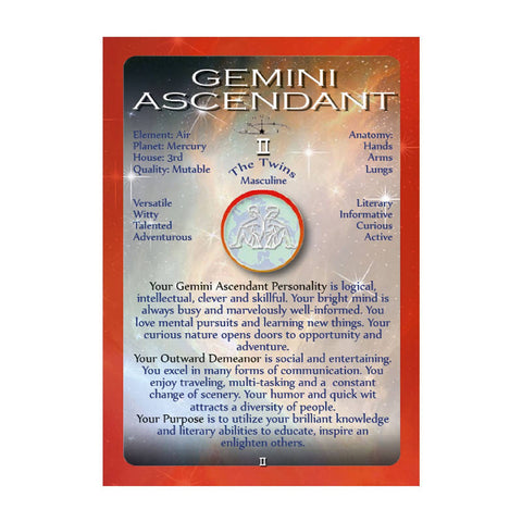 Positive Astrology Cards Krystal Savoy Esoteric Fortune Telling Agm