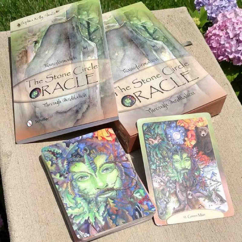 The Stone Circle Oracle Cards Schiffer Transformation Through Meditation