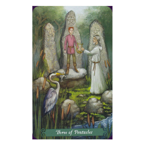 The Green Witch Tarot Cards Deck Ann Moura Esoteric Llewellyn