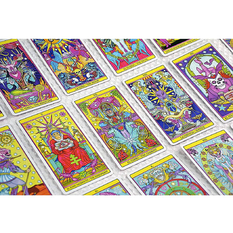 Tarot De El Dios De Los Tres cards Fournier
