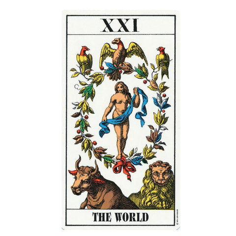 1JJ Swiss Tarot Cards Deck Esoteric Fortune Telling With Bag