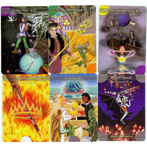 The Kingdom Within Tarot Cards Deck Book Set Schiffer Publishing Esoteric