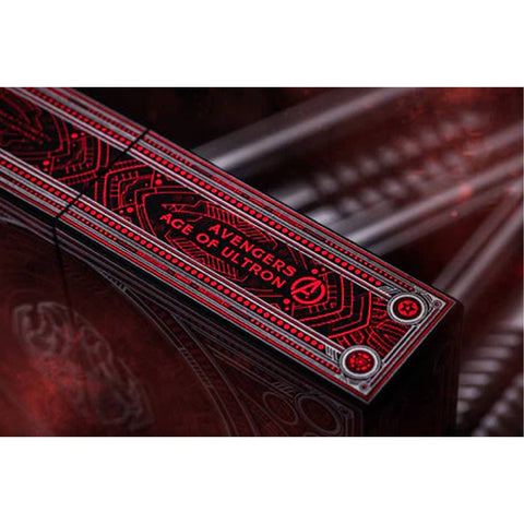 Avengers Ultron Playing Cards 2 Decks Pvc & Paper Led Lights Difatta