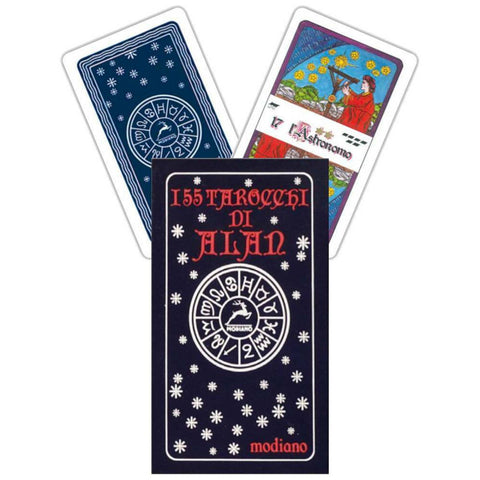I 55 Tarocchi Di Alan Modiano Tarot Cards Symbolic Divination Cards