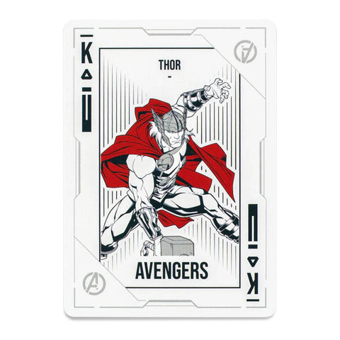 Thor Playing Cards Pvc & Paper Led Lights Legendary Finish Difatta