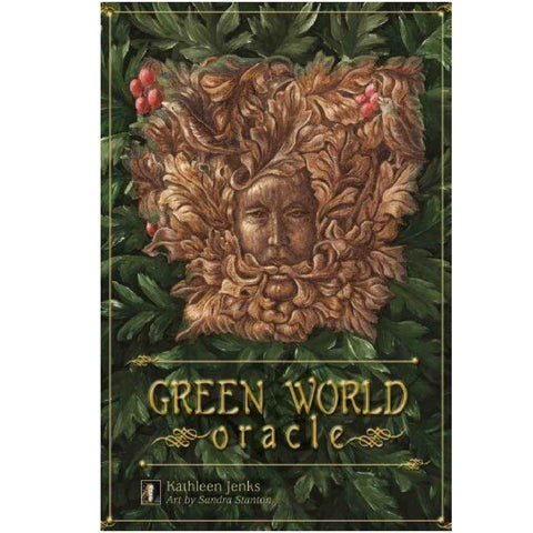 Green World Oracle Deck Cards Esoteric Kathleen Jenks Schiffer Publishing