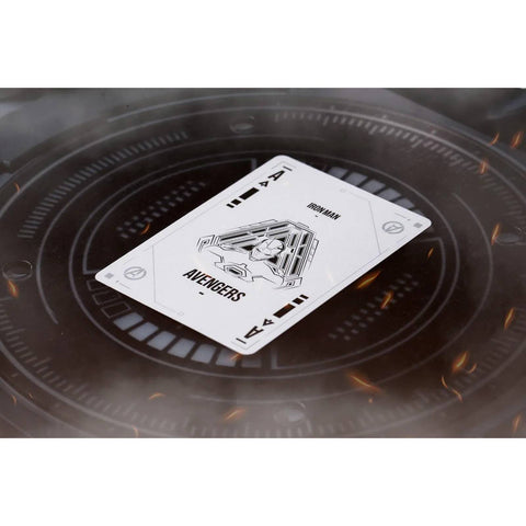 Iron Man: Mk 1 Playing Cards Paper Matte Finish Led Lights Difatta