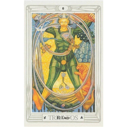 El Tarot Thoth de Aleister Crowley Standard Cards Spanish With Bag
