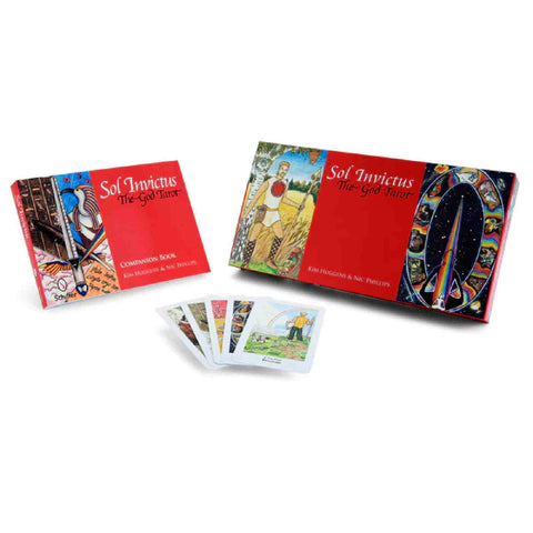 Sol Invictus The God Tarot Cards Deck Book Set Schiffer Publishing Huggens