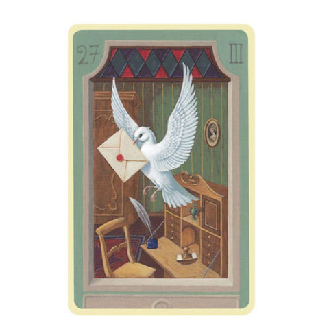 Mystical Lenormand Deck Cards Oracle Esoteric Agm With Bag