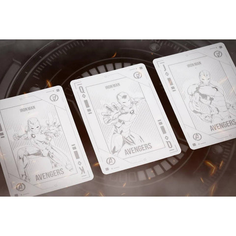 Iron Man: Mk 1 Playing Cards Paper Matte Finish Led Lights Difatta