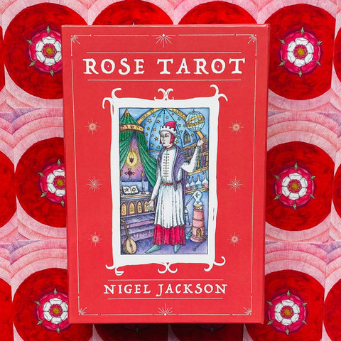 Rose Tarot Cards Body Mind And Spirit Divination Nigel Jackson Llewellyn