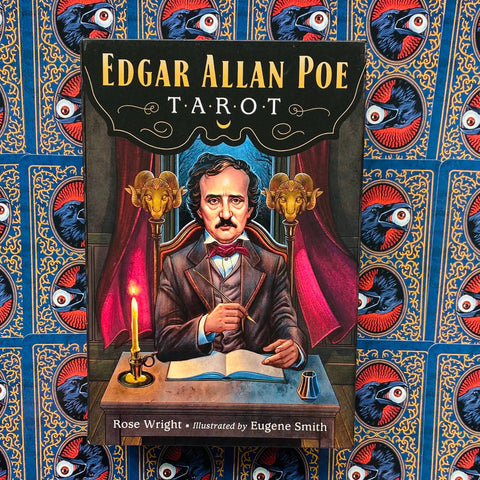 Edgar Allan Poe Tarot Cards Deck And Book Kit Llewellyn Esoteric Spiritual