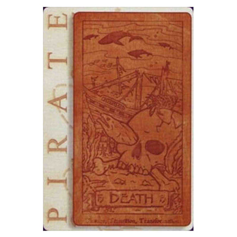 Pirate Tarot Cards Deck Woodcarving Schiffer Publishing Carrie Lucas Amodio