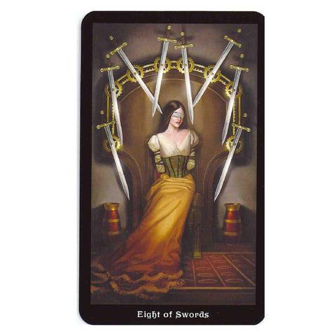 The Steampunk Mini Tarot Cards Deck Esoteric Telling Barbara Moore Llewellyn