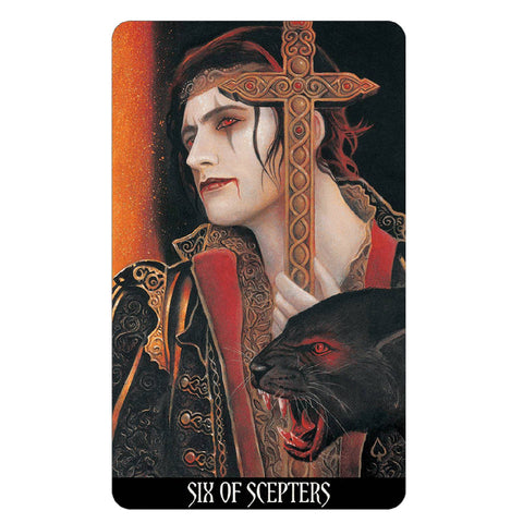 The Tarot Of Vampyres Tarot Cards Deck Esoteric Ian Daniels Llewellyn With Bag