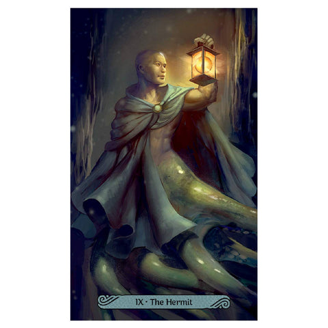 Mermaid Tarot Cards Deck Leeza Robertson Julie Dillon Esoteric Llewellyn With Bag