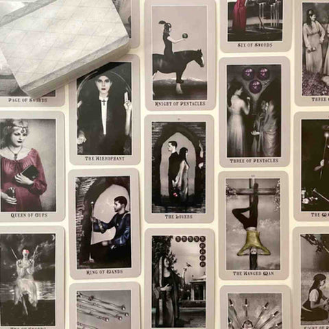 Silver Era Tarot Cards Deck Esoteric Tarot Divination Schiffer Publishing