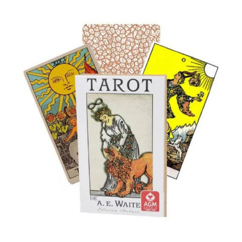 Tarot De Ae Waite Deluxe Deck Spanish Edition Cards AGM