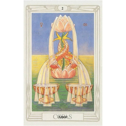 El Tarot Thoth de Aleister Crowley Standard Cards Spanish With Bag