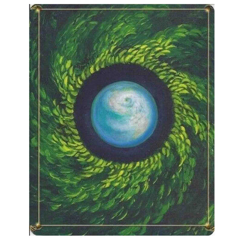 Green World Oracle Deck Cards Esoteric Kathleen Jenks Schiffer Publishing