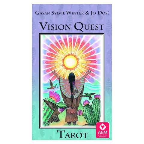 Vision Quest Tarot Cards Deck By Gayan Sylvie Winter Esoteric Agm