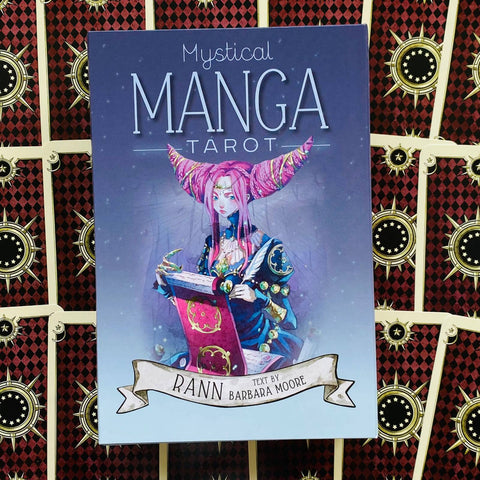 Mystical Manga Tarot Cards Deck Esoteric Telling Barbara Moore Llewellyn