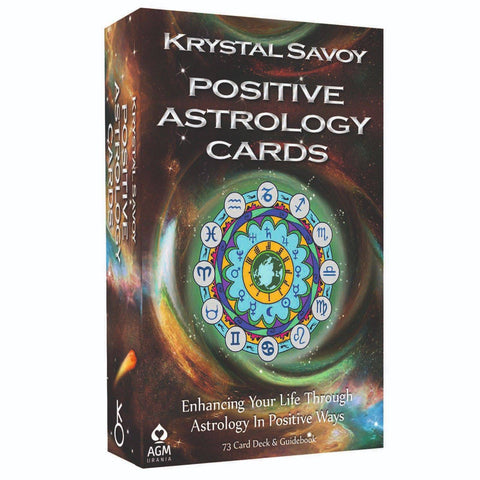 Positive Astrology Cards Krystal Savoy Esoteric Fortune Telling Agm