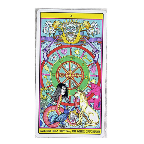 Tarot De El Dios De Los Tres cards Fournier