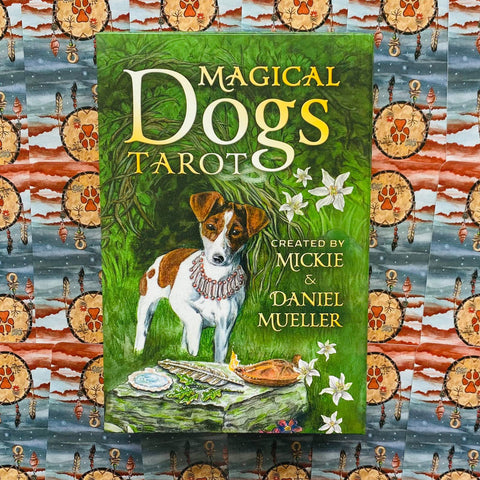 Magical Dogs Tarot Cards Deck Original Llewellyn By Mickie And Dan Muellers