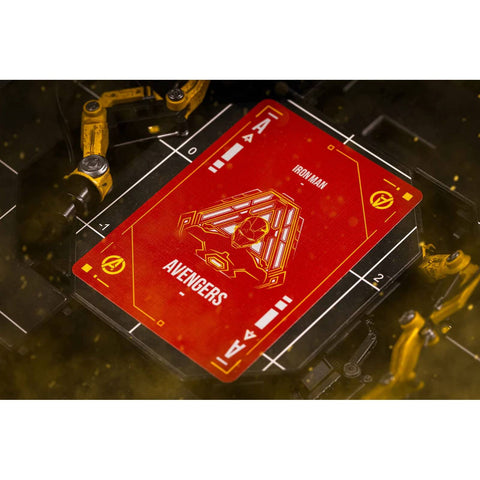 Iron Man Civil War Mk 46 Playing Cards Paper Marvel LED Lights Difatta