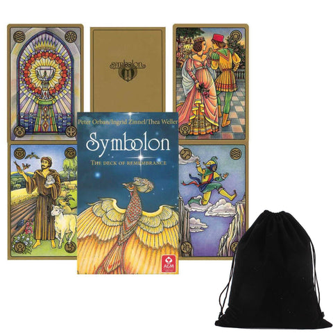 Symbolon Standard Tarot Deck Cards Esoteric Fortune Telling With Bag