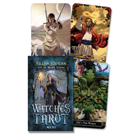 The Witches Tarot Mini Cards Deck Llewellyn Ellen Dugan Esoteric Fortune