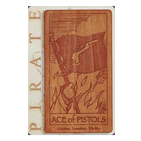 Pirate Tarot Cards Deck Woodcarving Schiffer Publishing Carrie Lucas Amodio