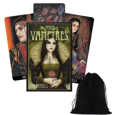 The Tarot Of Vampyres Tarot Cards Deck Esoteric Ian Daniels Llewellyn With Bag