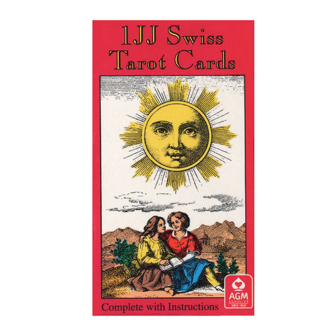 1JJ Swiss Tarot Cards Deck Esoteric Fortune Telling With Bag