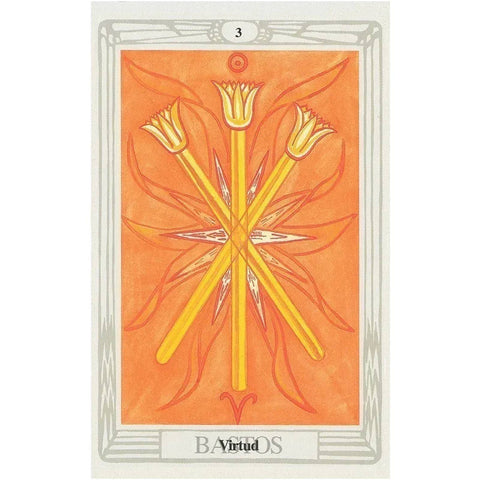 El Tarot Thoth de Aleister Crowley Standard Cards Spanish With Bag